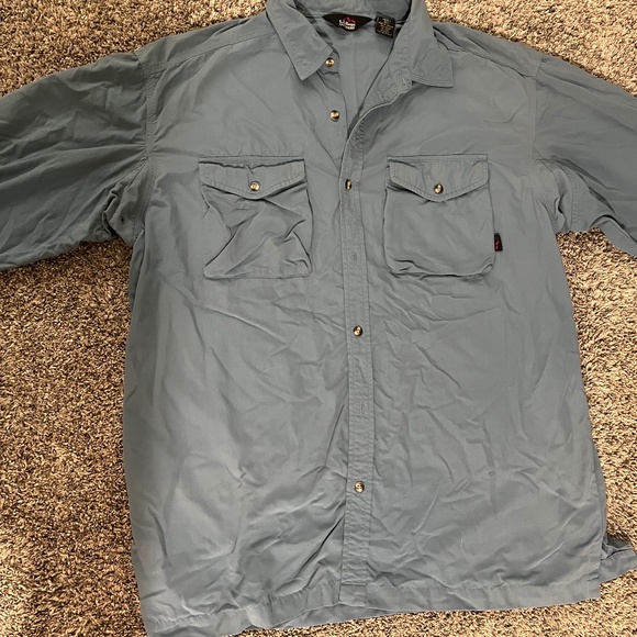 Men’s large LL Bean men’s button front shirt - Picture 1 of 4